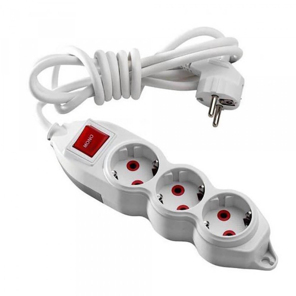 Удлинитель Mono Electric 3гн х 10м с/з 150-011001-316 Удлинитель Mono Electric 3гн х 10м с/з 150-011001-316