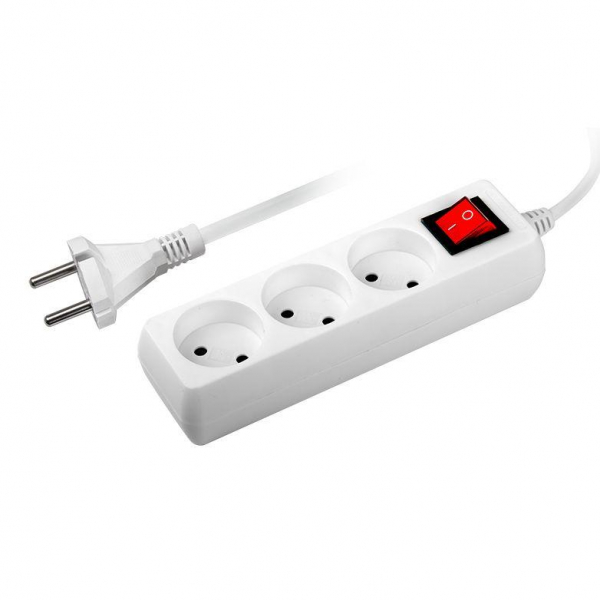 Удлинитель ФАZA 3гн 3м б/з штроки FS-03-300 Удлинитель ФАZA 3гн 3м б/з штроки FS-03-300