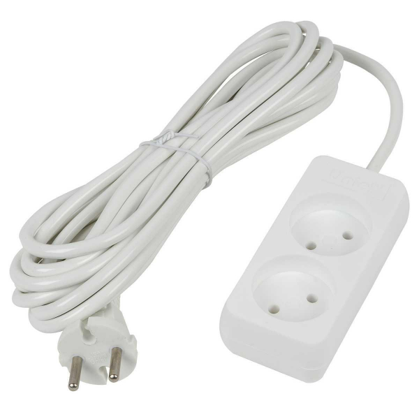 Удлинитель Uniel Ultra 2гн х 5м б/з S-CU2-5 White UL-00009978 Удлинитель Uniel Ultra 2гн х 5м б/з S-CU2-5 White UL-00009978