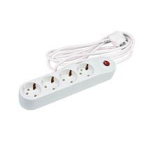 Сетевой фильтр Uniel 4гн х 3м с/з Classic S-GSP4-3C 09796