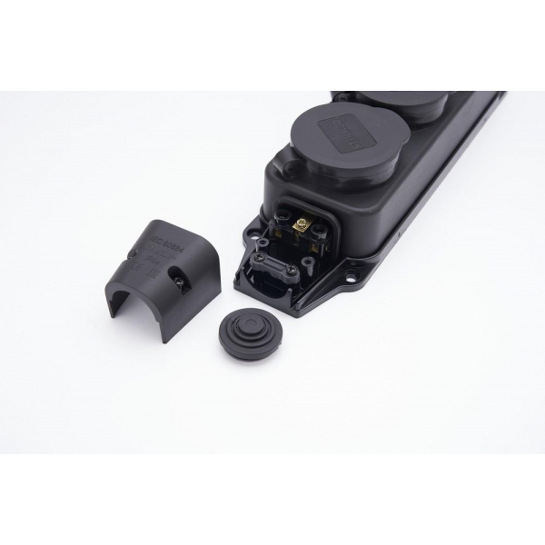 Колодка Feron Stekker 4гн с/з с крышкой RST162444 39019 Колодка Feron Stekker 4гн с/з с крышкой RST162444 39019