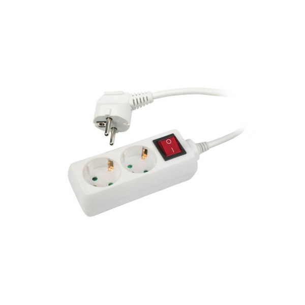 Удлинитель Uniel 2гн х 3м с/з Standard S-GCD2-3B 02915 Удлинитель Uniel 2гн х 3м с/з Standard S-GCD2-3B 02915
