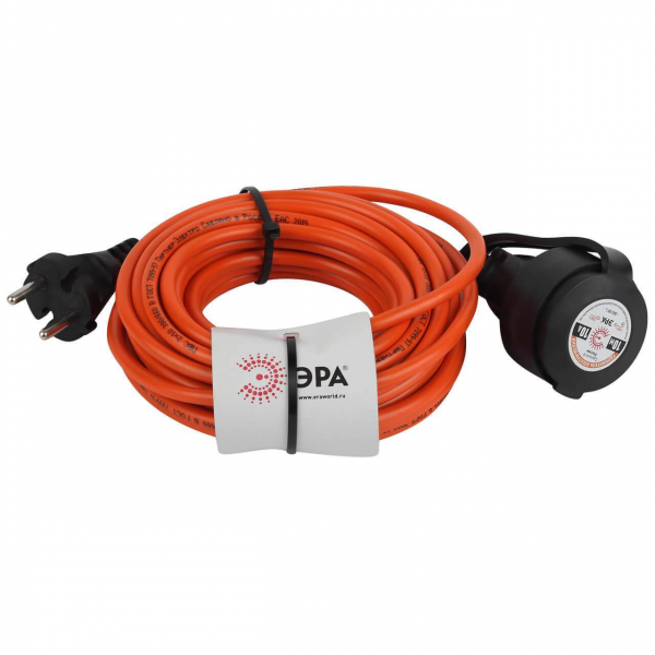 Удлинитель силовой ЭРА UPx-1-2x1-10m-IP44 Б0046805 Удлинитель силовой ЭРА UPx-1-2x1-10m-IP44 Б0046805