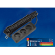 Удлинитель Uniel 3гн х 7м б/з Standard S-CD3-7 Black UL-00003606