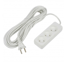 Удлинитель Uniel Ultra 3гн х 10м б/з S-CU3-7 White UL-00009986