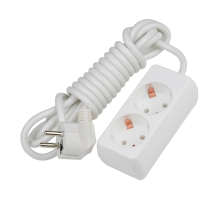 Удлинитель Uniel 2гн х 3м с/з Standard S-GCD2-3 02885