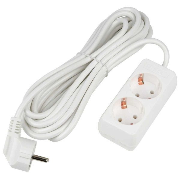 Удлинитель Uniel Ultra 2гн х 5м с/з S-GCU2-5 White UL-00009999 Удлинитель Uniel Ultra 2гн х 5м с/з S-GCU2-5 White UL-00009999