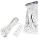 Удлинитель Uniel Ultra 3гн х 10м с/з S-GCU3-10 White UL-00010004