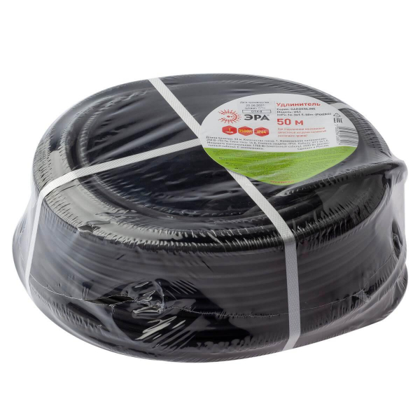 Удлинитель силовой ЭРА 1гн 50м с/з UPx-1e-3x1,5-50m-IP44(kg) Б0050861 Удлинитель силовой ЭРА 1гн 50м с/з UPx-1e-3x1,5-50m-IP44(kg) Б0050861