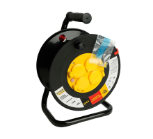 Катушка без провода 4-местная со шторками, с крышками STD44 50174