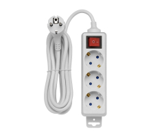 Удлинитель Duwi 3гн 3м с/з 32058 6