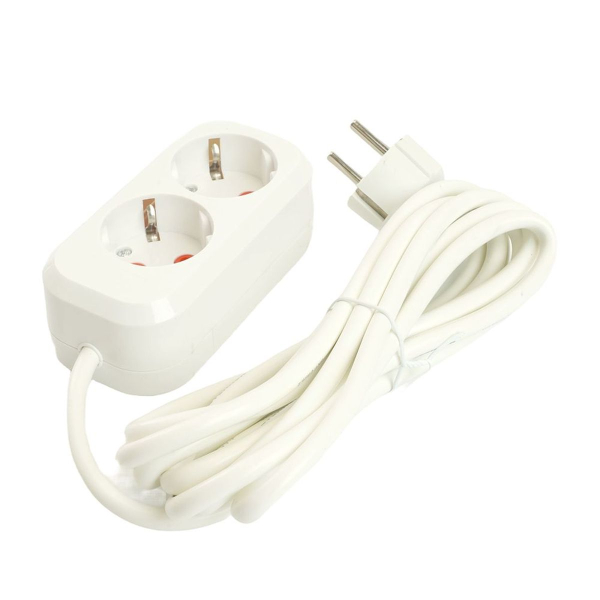 Удлинитель Stekker Home 2гн 2м с/з HM06-21-02 49339