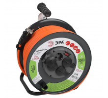 Удлинитель силовой ЭРА 4гн 50м с/з RMx-4es-3x2.5-50m-IP44 Б0052922