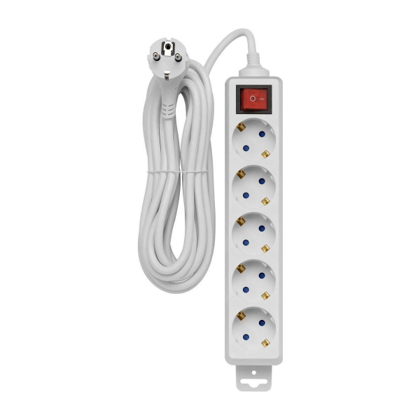 Удлинитель Duwi 5гн 5м с/з 32063 0 Удлинитель Duwi 5гн 5м с/з 32063 0