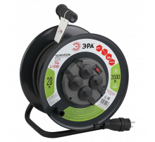 Удлинитель силовой ЭРА RMx-4es-3x2.5-20m-IP44(kg) Б0043057
