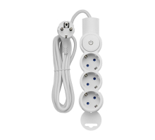 Удлинитель Duwi 3гн 3м с/з 32008 3