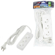 Удлинитель Uniel Ultra 3гн х 3м б/з S-CU3-3 White UL-00009982
