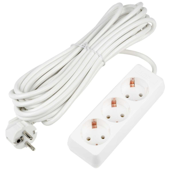 Удлинитель Uniel Ultra 3гн х 7м с/з S-GCU3-7 White UL-00010003 Удлинитель Uniel Ultra 3гн х 7м с/з S-GCU3-7 White UL-00010003