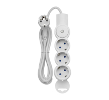 Удлинитель Duwi 3гн 2м с/з 32007 6