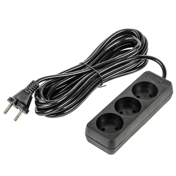 Удлинитель Uniel Ultra 3гн х 5м б/з S-CU3-5 Black UL-00009985 Удлинитель Uniel Ultra 3гн х 5м б/з S-CU3-5 Black UL-00009985