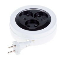 Удлинитель-рулетка PROconnect STANDARD 5 м, 3 гнезда, 2х0.75 мм², б/з, белый 11-7225