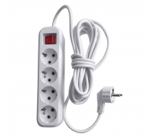 Удлинитель Feron Stekker Home 4гн х 3м с/з HM03-41-03 39524