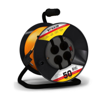 Удлинитель Stekker Standart 4гн 50м с/з STD02-41-50 39709