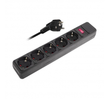 Сетевой фильтр ФАZA 5гн 3м с/з FOP-05GS-300-bk