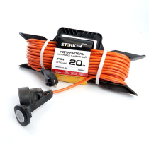 Удлинитель Stekker Home 1гн 20м с/з HM04-01-20 39628