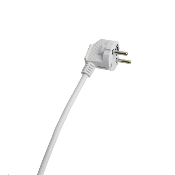 Сетевой фильтр 4-местный с/з STEKKER HM20-41-05 3x1мм2, 5 м, серия Optima, белый