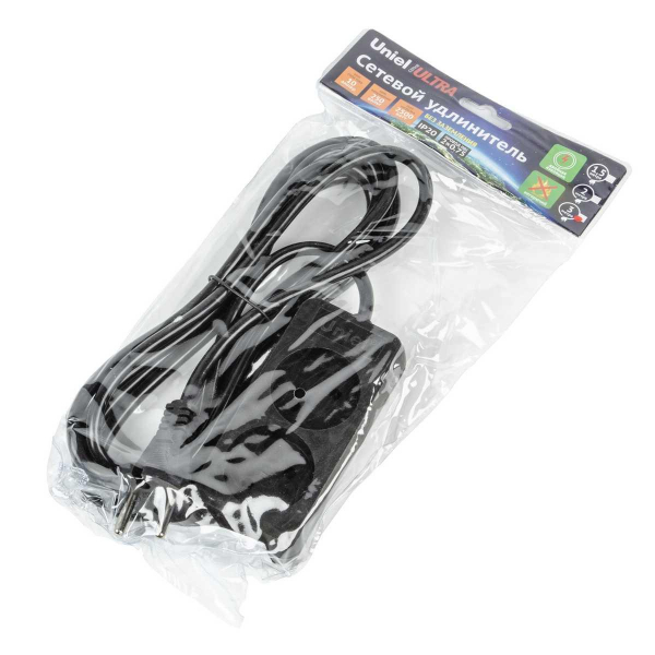 Удлинитель Uniel Ultra 2гн х 2м б/з S-CU2-3 Black UL-00009976 Удлинитель Uniel Ultra 2гн х 2м б/з S-CU2-3 Black UL-00009976