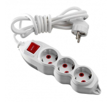 Удлинитель Mono Electric 3гн 2м с/з 150-011001-312