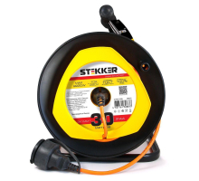 Удлинитель Stekker Standart 1гн 30м с/з STD02-11-30 39635