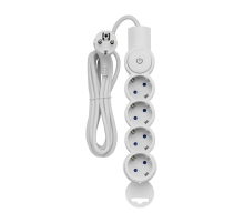 Удлинитель Duwi 4гн 3м с/з 32014 4