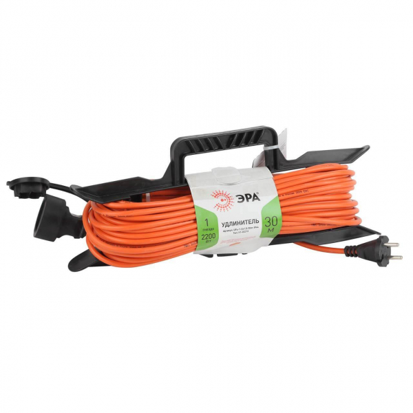 Удлинитель силовой ЭРА UFx-1-2x1.0-30m-IP44 Б0043041 Удлинитель силовой ЭРА UFx-1-2x1.0-30m-IP44 Б0043041