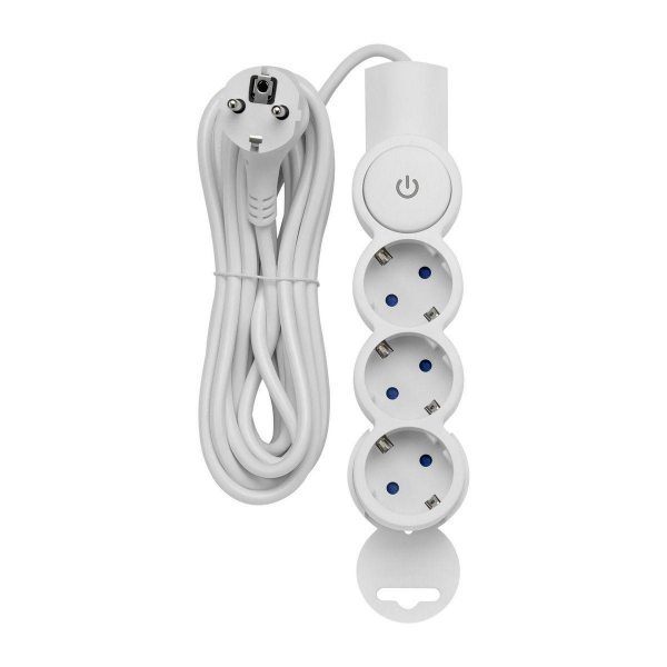 Удлинитель Duwi 3гн 5м с/з 32009 0 Удлинитель Duwi 3гн 5м с/з 32009 0
