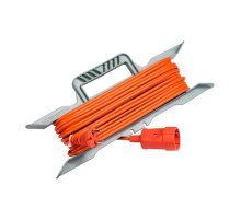 Удлинитель на рамке 'Зевс 2.0' 20м без заземления ПВС 2*0,75 10А/2,3кВт PROxima EKF USRB02-10-275-1-20