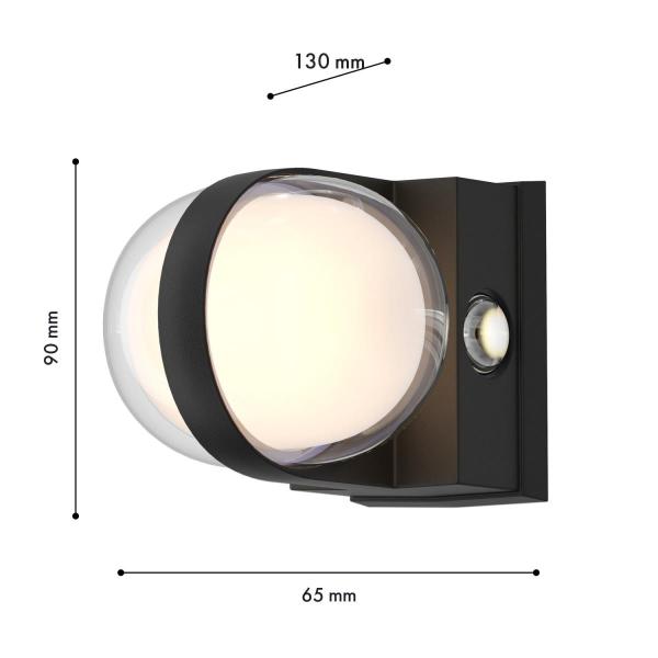 Уличный настенный светильник Favourite Jocus 4851-1W