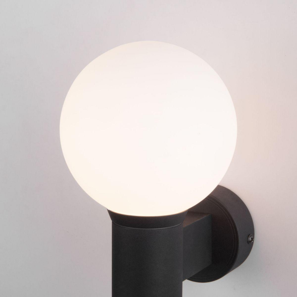 Уличный настенный светильник Elektrostandard Sfera 35126/D черный a060122 Уличный настенный светильник Elektrostandard Sfera 35126/D черный a060122