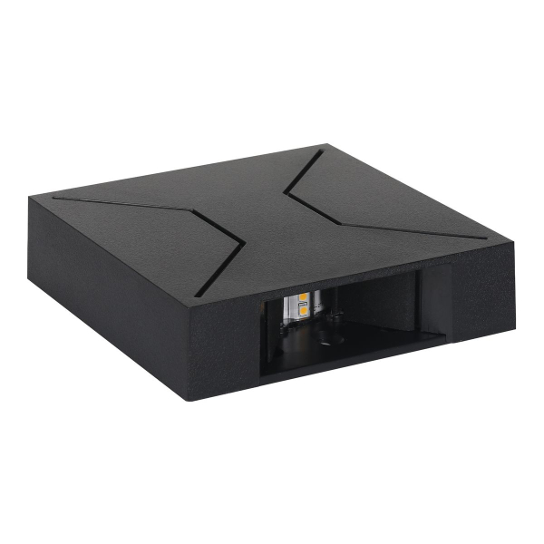 Уличный настенный светильник Uniel ULU-P32B-4W/4000K IP65 BLACK UL-00013620