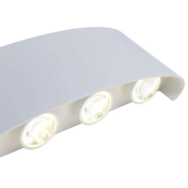 Уличный настенный светодиодный светильник ST Luce Bisello SL089.501.08 Уличный настенный светодиодный светильник ST Luce Bisello SL089.501.08