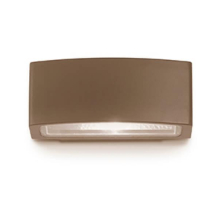 Уличный настенный светильник Ideal Lux Andromeda AP1 Coffee 163536