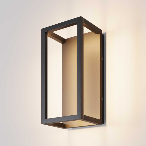 Уличный настенный светильник Maytoni Outdoor Frame O527WL-L12B3K