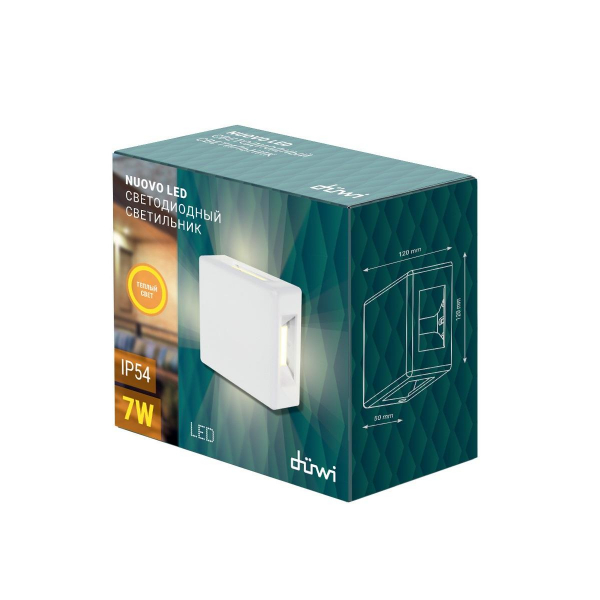 Уличный настенный светодиодный светильник Duwi Nuovo LED 24266 6 Уличный настенный светодиодный светильник Duwi Nuovo LED 24266 6