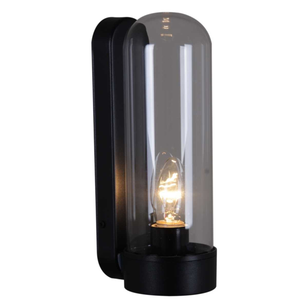 Уличный настенный светильник Reluce 08336-9.2-001JH E27 BK RLOS