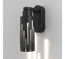 Уличный настенный светодиодный cветильник Elektrostandard Streak (35197/W) 4000К черный a072055