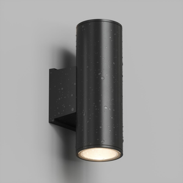 Уличный настенный светильник DENKIRS BORG DK9821-BK