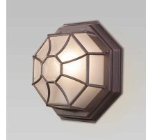 Уличный настенный светильник Elektrostandard Telarana GL 1024D капучино a043660