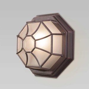 Уличный настенный светильник Elektrostandard Telarana GL 1024D капучино a043660