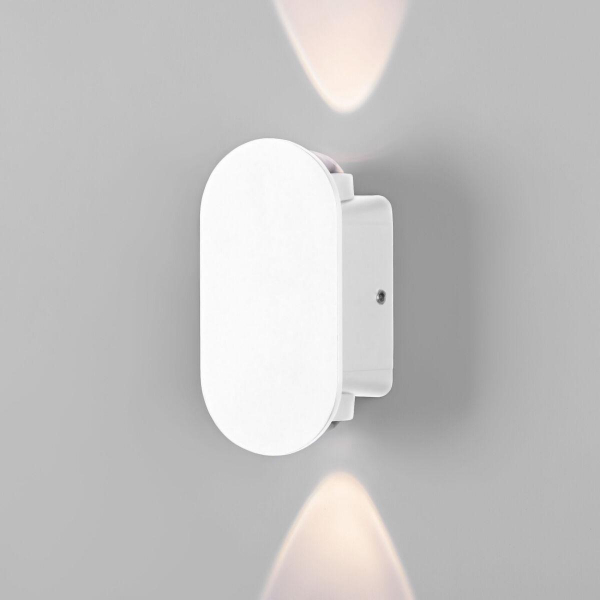 Уличный настенный светодиодный светильник Elektrostandard Mini Light 35153/D белый a060880 Уличный настенный светодиодный светильник Elektrostandard Mini Light 35153/D белый a060880